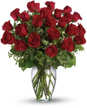 24-Long Stemmed Red Roses